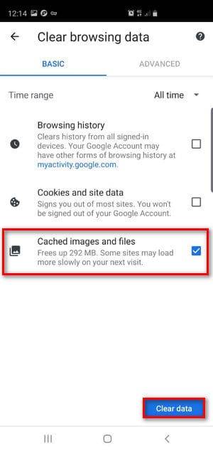 پاک کردن کش موبایل